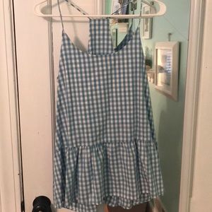 NWT Vestique Gingham Tank